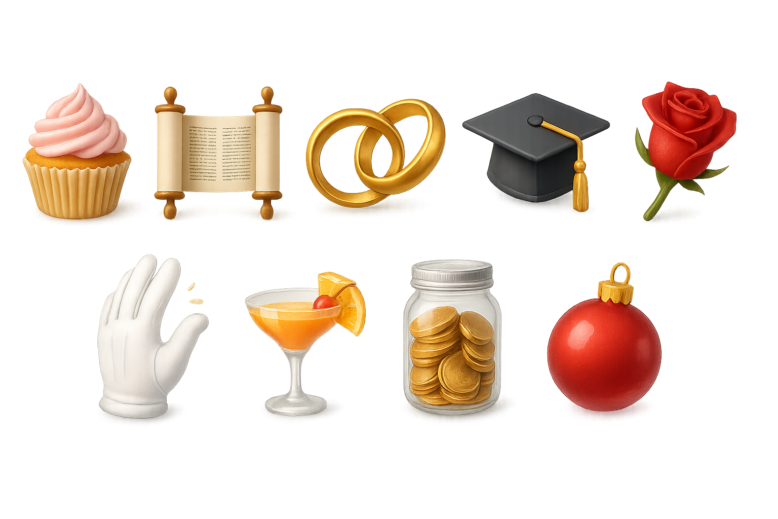 Icon of wedding rings